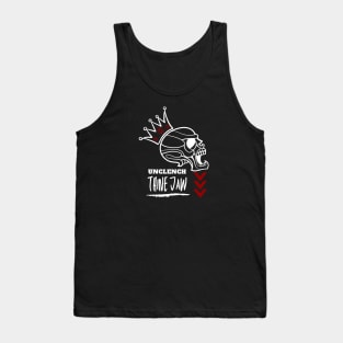 Unclench Thine Jaw (White Skull) Tank Top